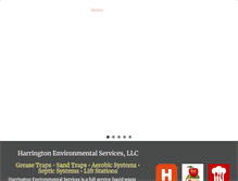 Tablet Screenshot of harringtonservices.com